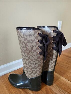 Coach Tristee Rain Boots